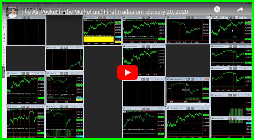 February 20, 2020 Air Pocket Trades and Profit Targets in Gold, Silver, and Natural Gas