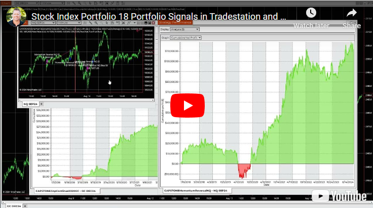Stock Index Portfolio 18 in Tradestation and NinjaTrader 8