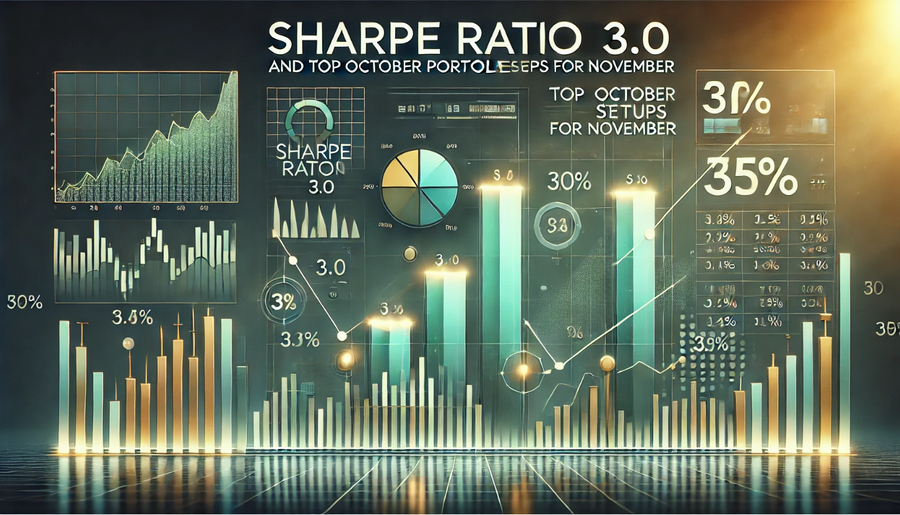 Sharpe Ratio 3.0 and Top October Portfolio Setups for November
