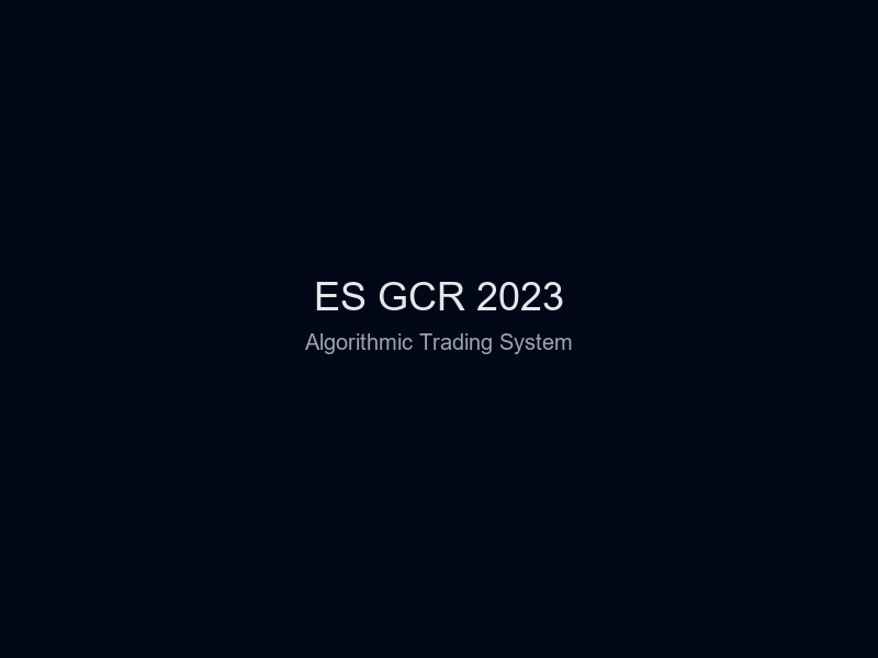 ES GCR 2023