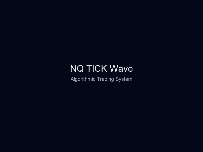 NQ TICK Wave