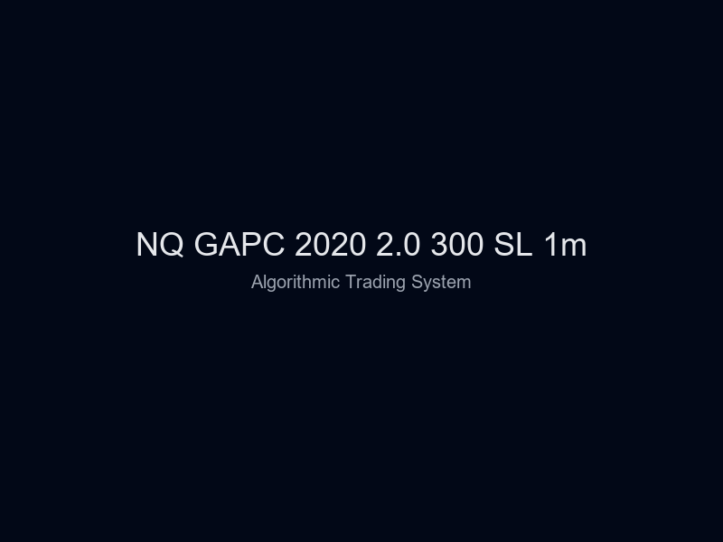 NQ GAPC 2020 2.0 300 SL 1m