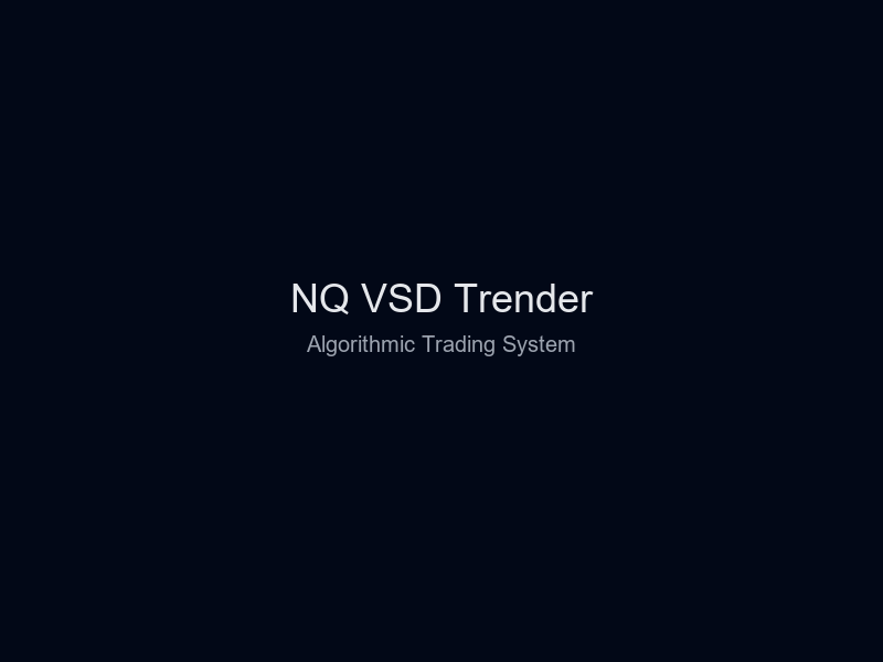 NQ VSD Trender