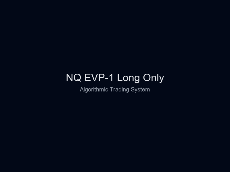 NQ EVP-1 Long Only