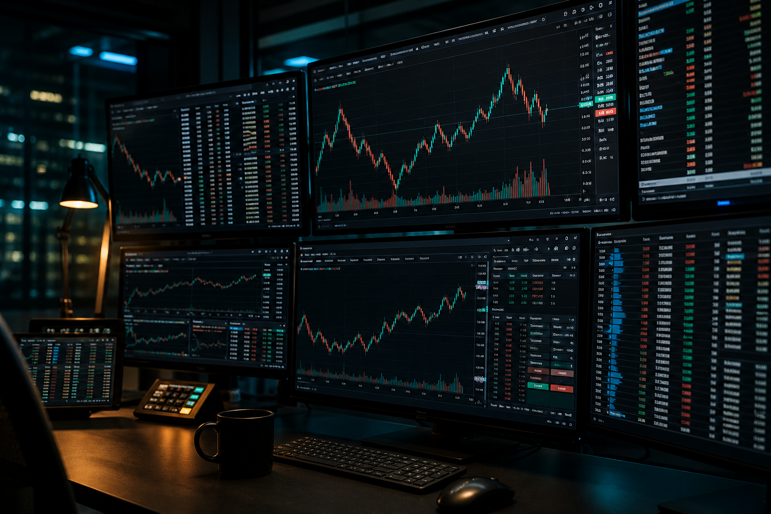 TradeStation trading workstation with futures charts